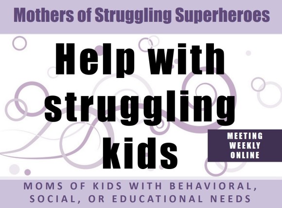 Mothers of Struggling Superheroes by Jesus Embraced