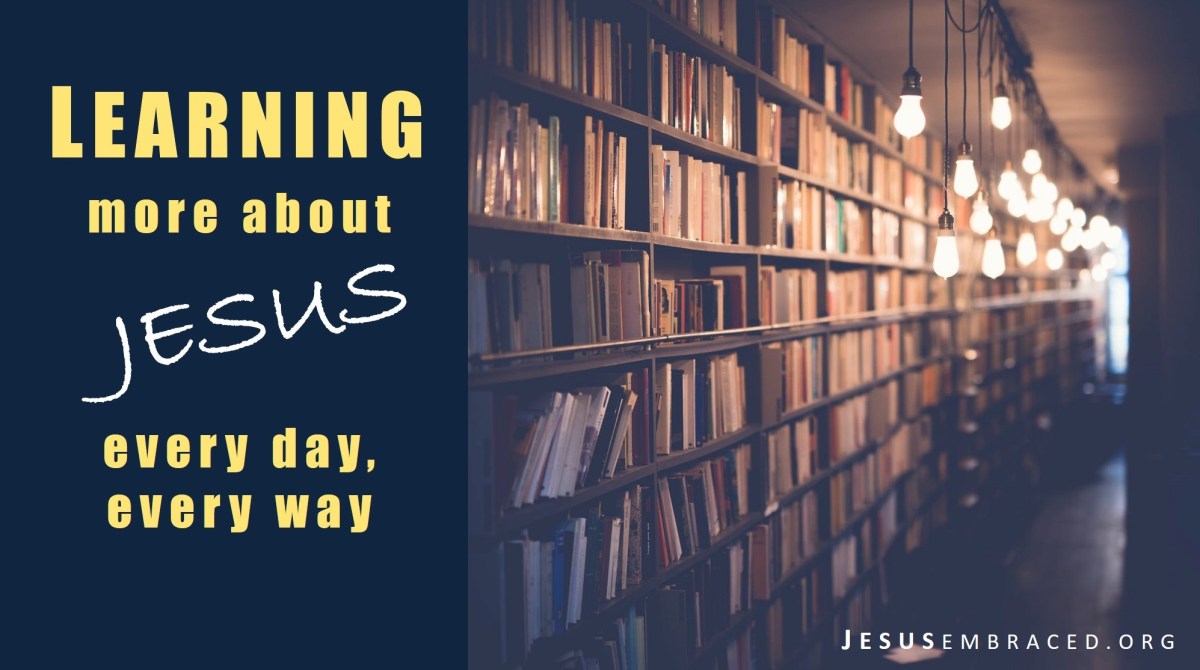 Learning about Jesus at Jesus Embraced